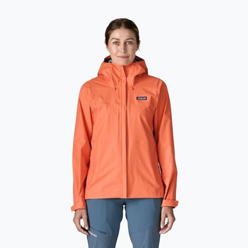 Geacă de ploaie pentru femei Patagonia Torrentshell 3L Rain peach sorbet