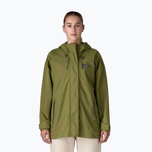 Geacă de ploaie pentru femei Patagonia Outdoor Everyday Rain caper green