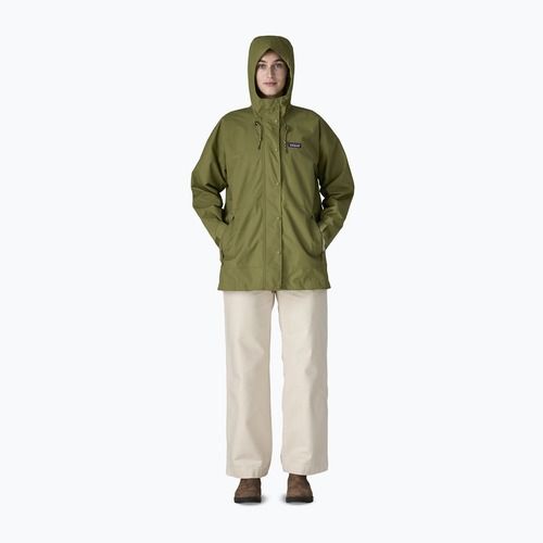 Geacă de ploaie pentru femei Patagonia Outdoor Everyday Rain caper green