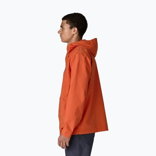 Geacă de ploaie pentru bărbați Patagonia Outdoor Everyday Rain coal orange