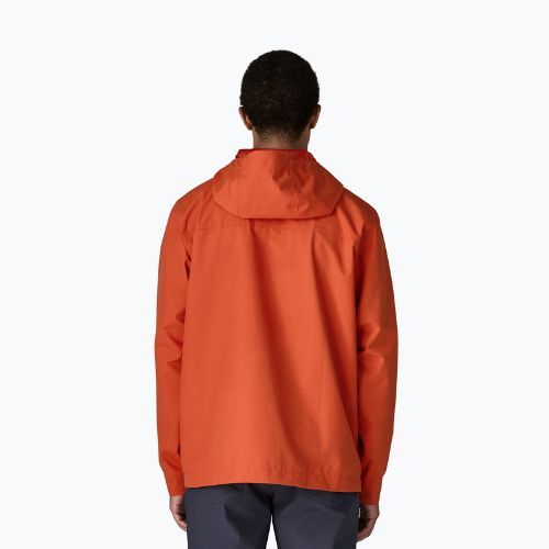 Geacă de ploaie pentru bărbați Patagonia Outdoor Everyday Rain coal orange