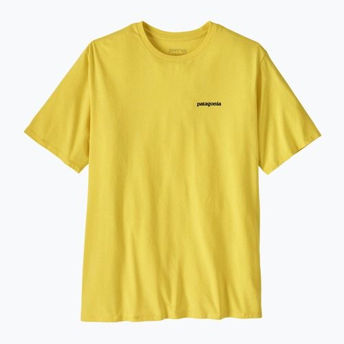 Tricou pentru bărbați Patagonia P-6 Logo Responsibili-Tee p-6 outline/lemon zest