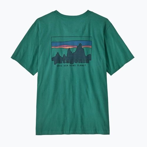 Tricou pentru bărbați Patagonia '73 Skyline gem green