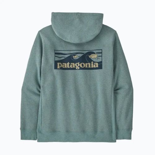Bluză pentru bărbați Patagonia Boardshort Logo Uprisal Hoody blue sage