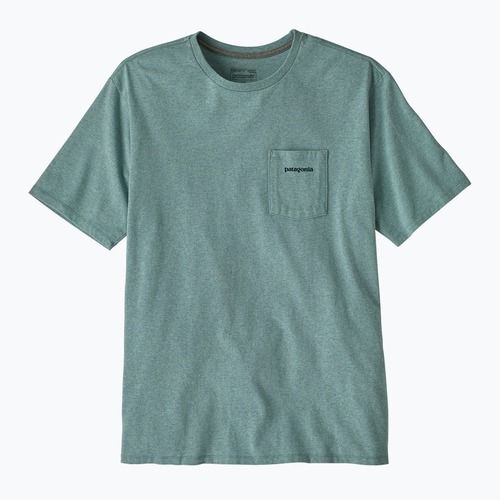 Tricou pentru bărbați Patagonia Boardshort Logo Pocket Responsibili blue sage