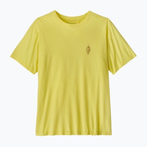 Tricou pentru bărbați Patagonia Water People Spotter lemon zest
