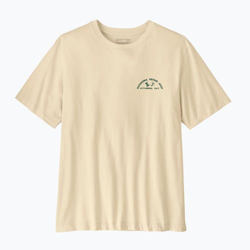 Tricou pentru bărbați Patagonia Repair Shop undyed natural