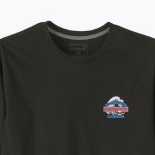 Tricou de trekking pentru bărbați Patagonia Great Waves Responsibili Tee black