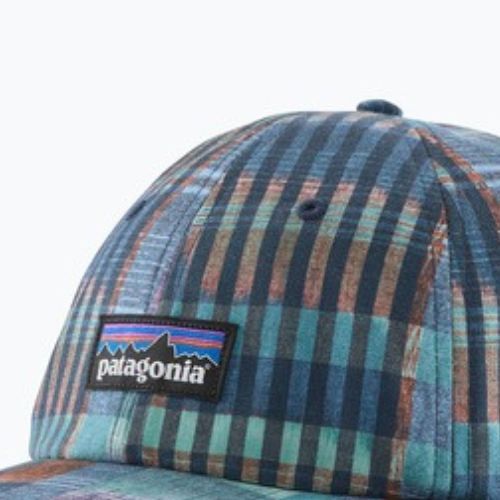 Șapcă cu cozoroc Patagonia P-6 Label Trad melt away/still blue