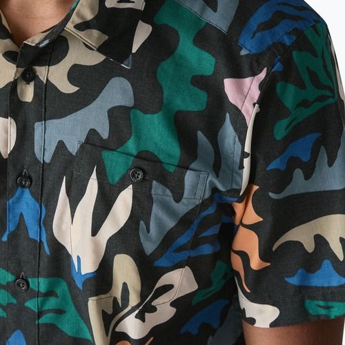 Cămașă pentru bărbați Patagonia Go To kaleido/black