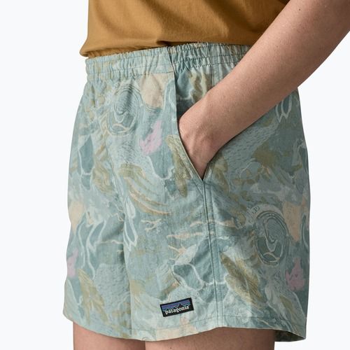 Pantaloni scurți pentru femei Patagonia Baggies 5" moon tripper/virtually blue