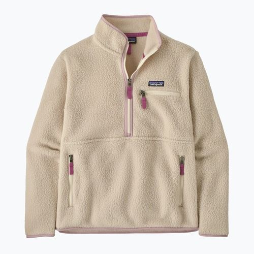 Bluză fleece pentru femei Patagonia Retro Pile Marsupial dark natural