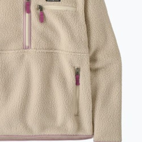 Bluză fleece pentru femei Patagonia Retro Pile Marsupial dark natural