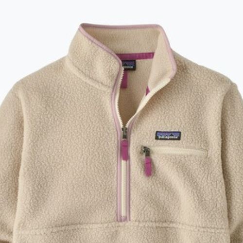 Bluză fleece pentru femei Patagonia Retro Pile Marsupial dark natural