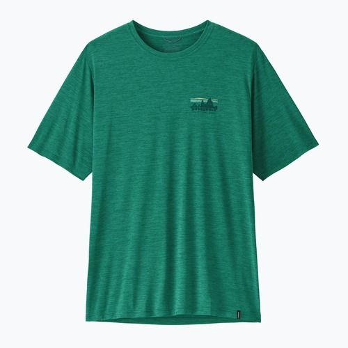 Tricou pentru bărbați Patagonia Capilene Cool Daily - '73 Skyline gem green/light gem green x-dye