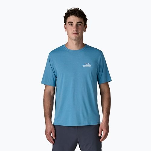 Tricou pentru bărbați Patagonia Capilene Cool Daily - '73 Skyline shore blue/light shore blue x-dye
