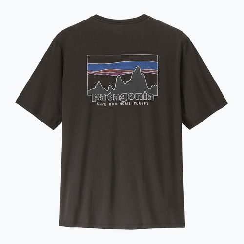 Tricou pentru bărbați Patagonia Capilene Cool Daily - '73 Skyline black