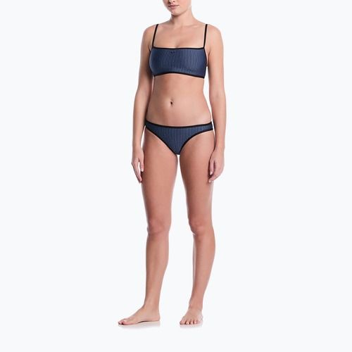 Partea de jos a costumului de baie Nike Ripple Texture Hipster Bikini slate