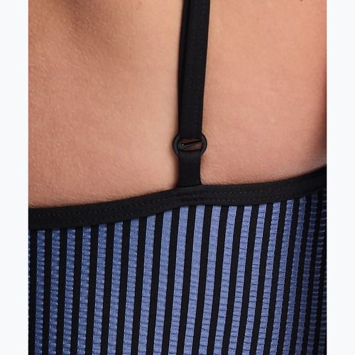 Costum de înot întreg pentru femei Nike Ocean Bound Ripple Texture Square Neck slate