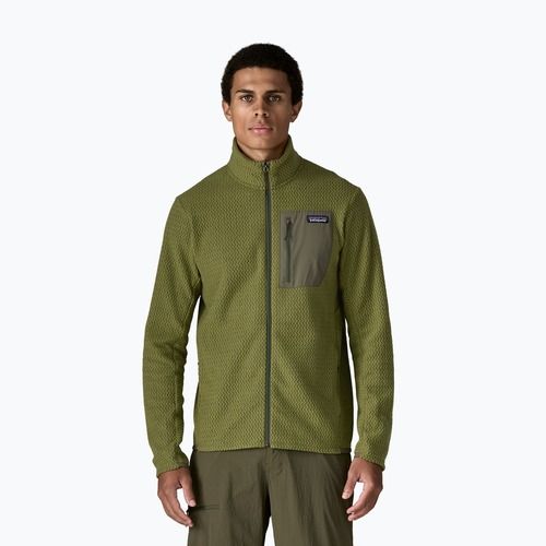 Bluză de trekking pentru bărbați Patagonia R1 Air caper green