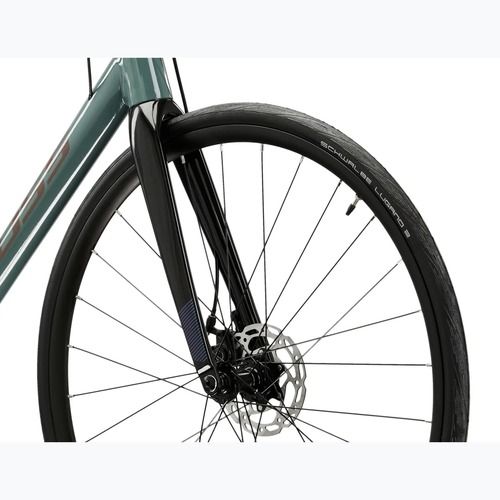 Bicicletă de șosea KROSS Vento 4.0 Green/Burgundy/Gloss
