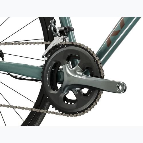 Bicicletă de șosea KROSS Vento 4.0 Green/Burgundy/Gloss