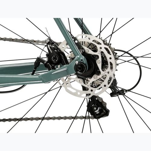 Bicicletă de șosea KROSS Vento 4.0 Green/Burgundy/Gloss