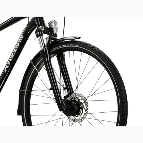 Bicicletă de trekking pentru bărbați KROSS Trans 7.0 Bg black/grey/gloss