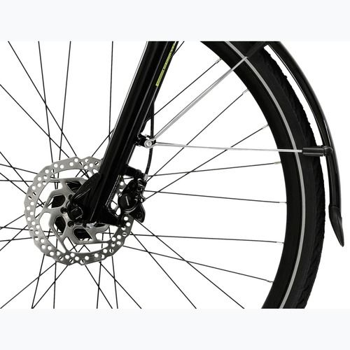 Bicicletă de trekking pentru bărbați KROSS Trans 7.0 Bg black/grey/gloss