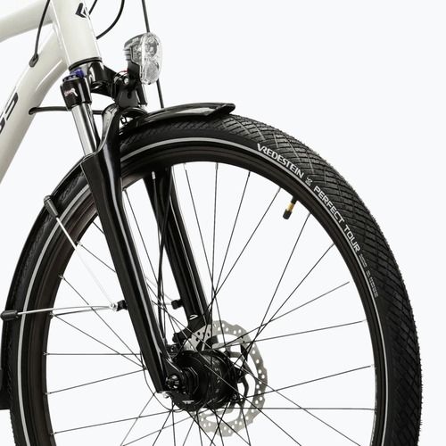 Bicicletă de trekking pentru bărbați KROSS Trans 5.0 grey/navy/gloss
