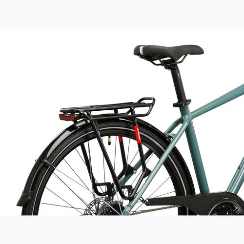 Bicicletă de trekking pentru bărbați KROSS Trans 3.0 green/silver/gloss