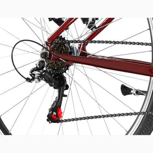 Bicicletă de oraș KROSS Sentio 1.0 ruby/grey/gloss