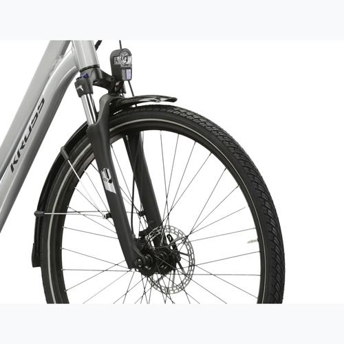 Bicicletă electrică KROSS Sentio Hybrid 2.0 el. 504 Wh silver/black/gloss