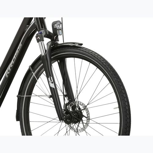 Bicicletă electrică KROSS Sentio Hybrid 1.0 el. 504 Wh black/silver/gloss