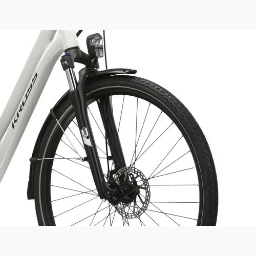 Bicicletă electrică KROSS Sentio Hybrid 1.0 el. 504 Wh pearl/black/gloss