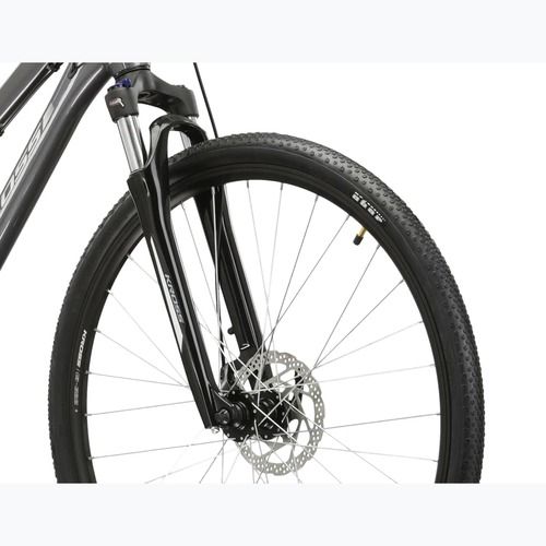 Bicicletă de oraș pentru femei KROSS Move 2.0 In graphite/silver/gloss