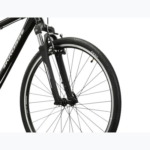 Bicicletă de oraș pentru bărbați KROSS Move 1.0 black/silver/gloss