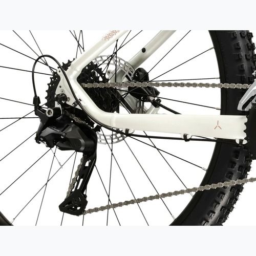 Bicicletă de munte pentru femei KROSS Lea 5.0 27,5" white/pink/gloss