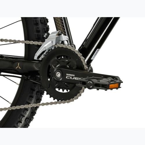 Bicicletă de munte pentru femei KROSS Lea 5.0 27,5" black/gold/gloss