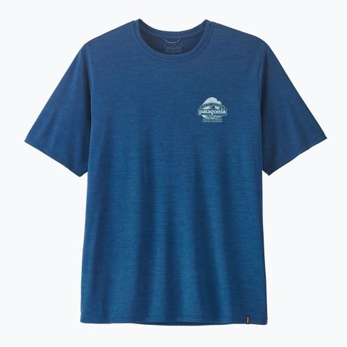 Tricou pentru bărbați Patagonia Capilene Cool Daily - Great Waves clement blue/light clement blue x-dye
