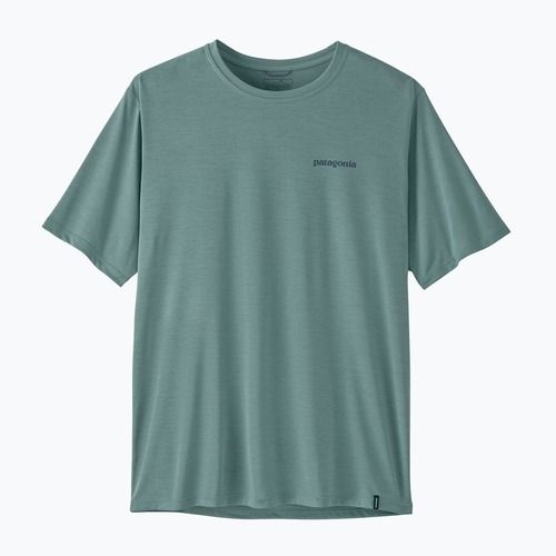 Tricou pentru bărbați Patagonia Capilene Cool Daily - Boardshort Logo blue sage/light blue sage x-dye