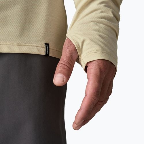 Bluză pentru bărbați Patagonia Capilene Ultra Hoody pumice/dyno white x-dye