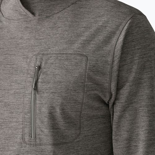 Bluză pentru bărbați Patagonia Capilene Cool Sun Hoody forge grey/noble grey x-dye