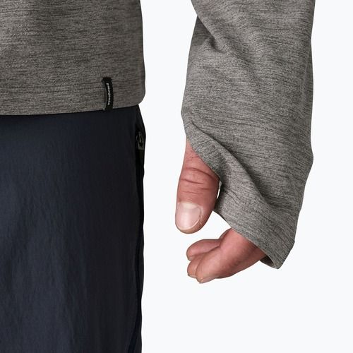 Bluză pentru bărbați Patagonia Capilene Cool Sun Hoody forge grey/noble grey x-dye
