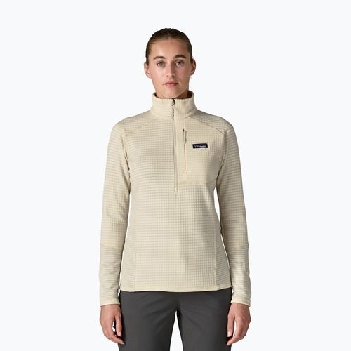 Bluză polar pentru femei Patagonia R1 wool white