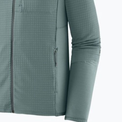 Bluză fleece pentru bărbați Patagonia R1 Hybrid blue sage