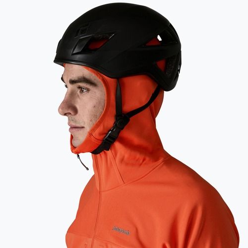 Bluză pentru bărbați Patagonia R1 Ultralight Hoody coal orange