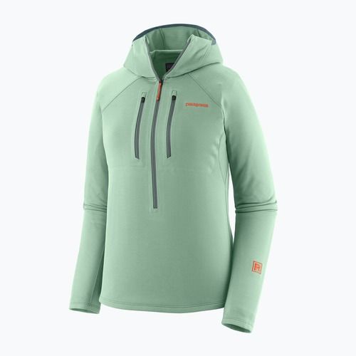 Bluză pentru femei Patagonia R1 Ultralight Hoody thin ice