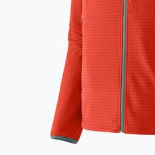 Geacă softshell pentru bărbați Patagonia R1 TechFace Hoody hot ember
