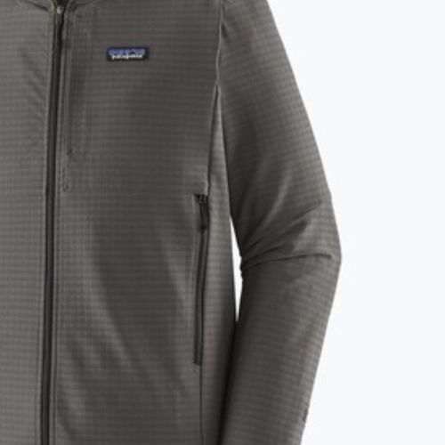 Geacă softshell pentru bărbați Patagonia R1 TechFace Hoody forge grey
